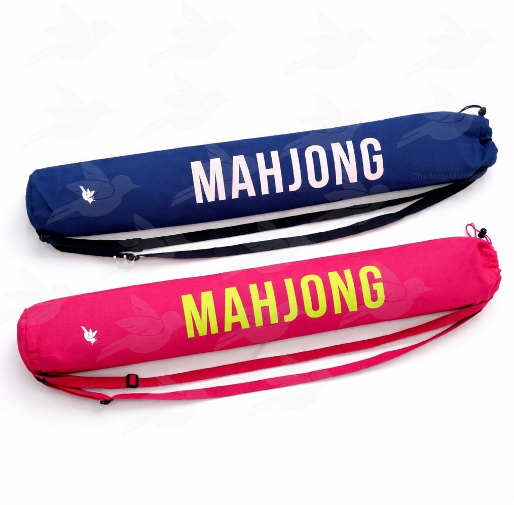 Mahjong Mat with Carrying Bag | Mahjong Mat Storage Bag Set