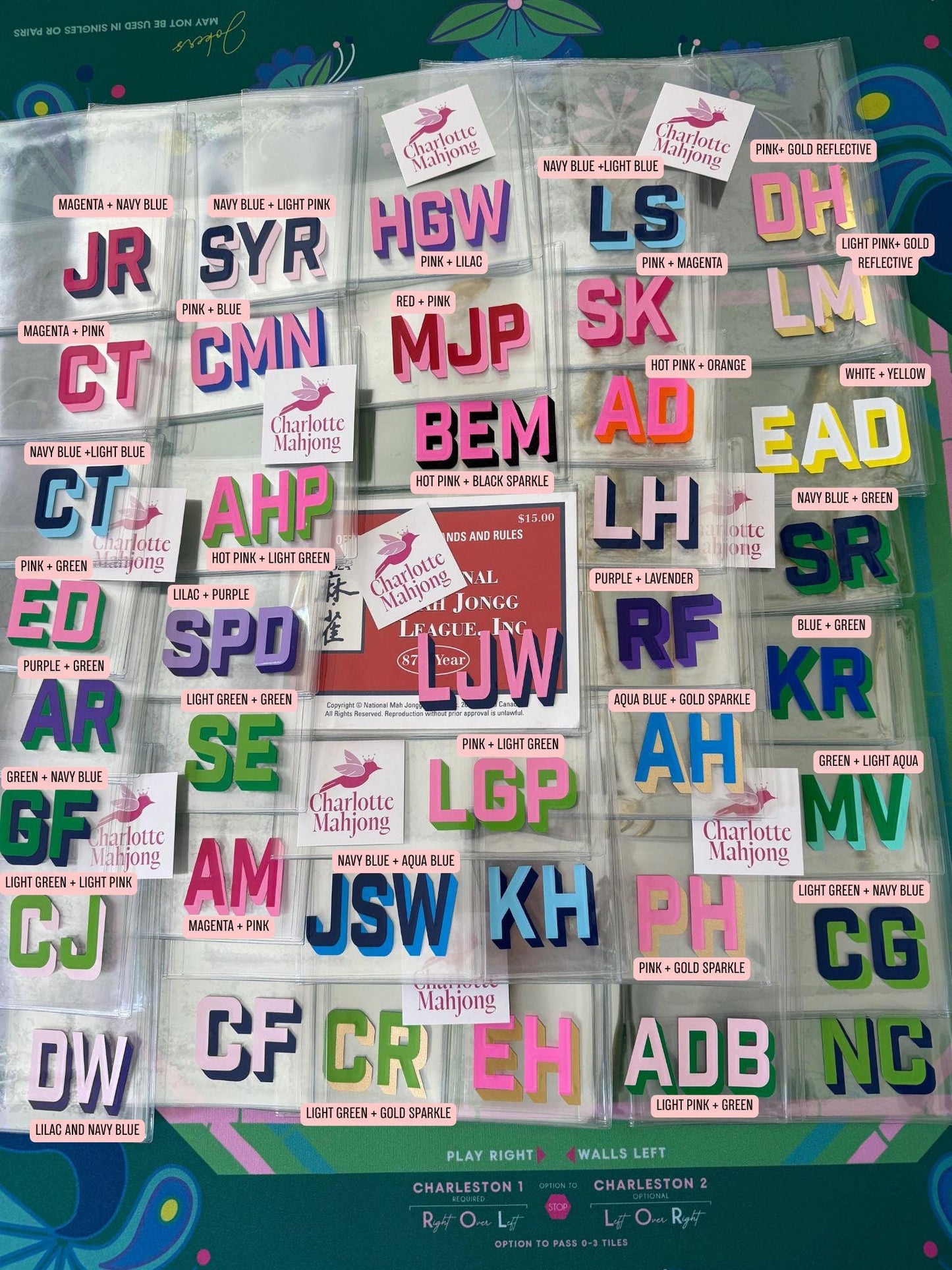 Mahjong Card Protector for NMJL Card | Clear Mahjong Card Cover Sleeve