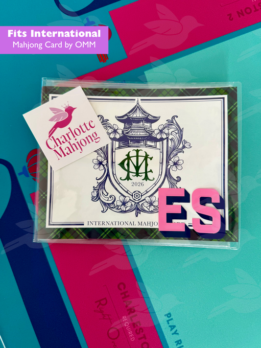 Mahjong Card Protector for NMJL Card | Clear Mahjong Card Cover Sleeve