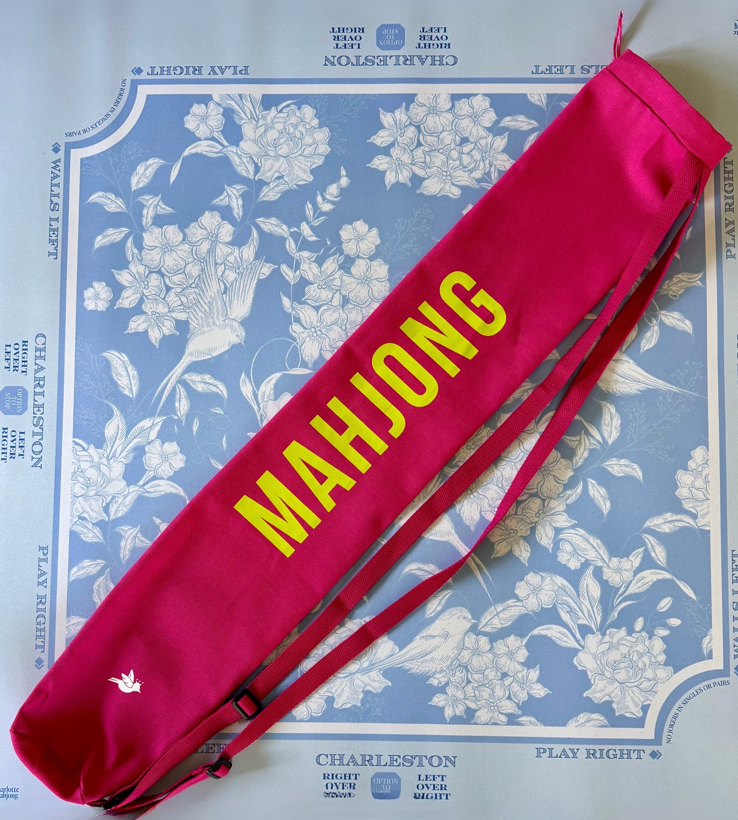 Mahjong Mat with Carrying Bag | Mahjong Mat Storage Bag Set