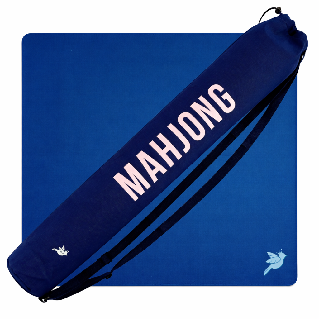Mahjong Mat with Carrying Bag | Mahjong Mat Storage Bag Set