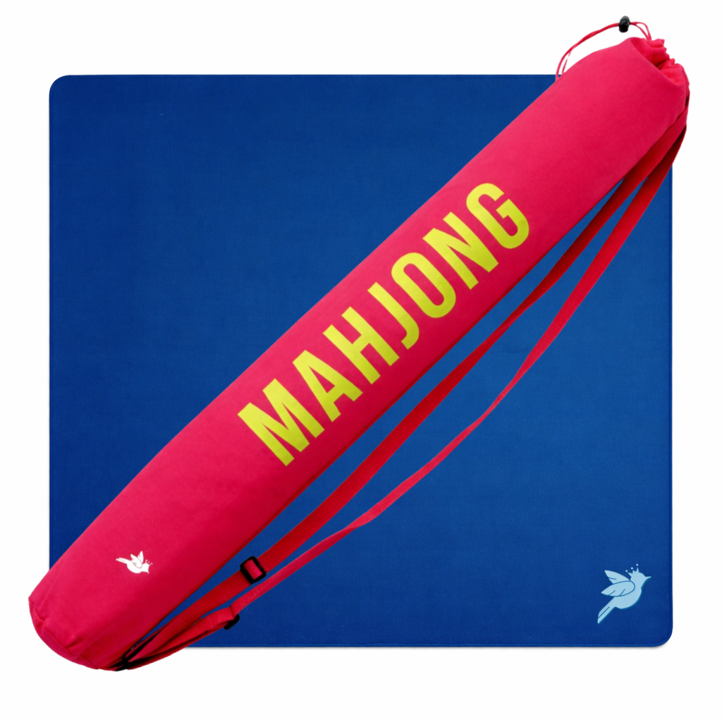 Mahjong Mat with Carrying Bag | Mahjong Mat Storage Bag Set