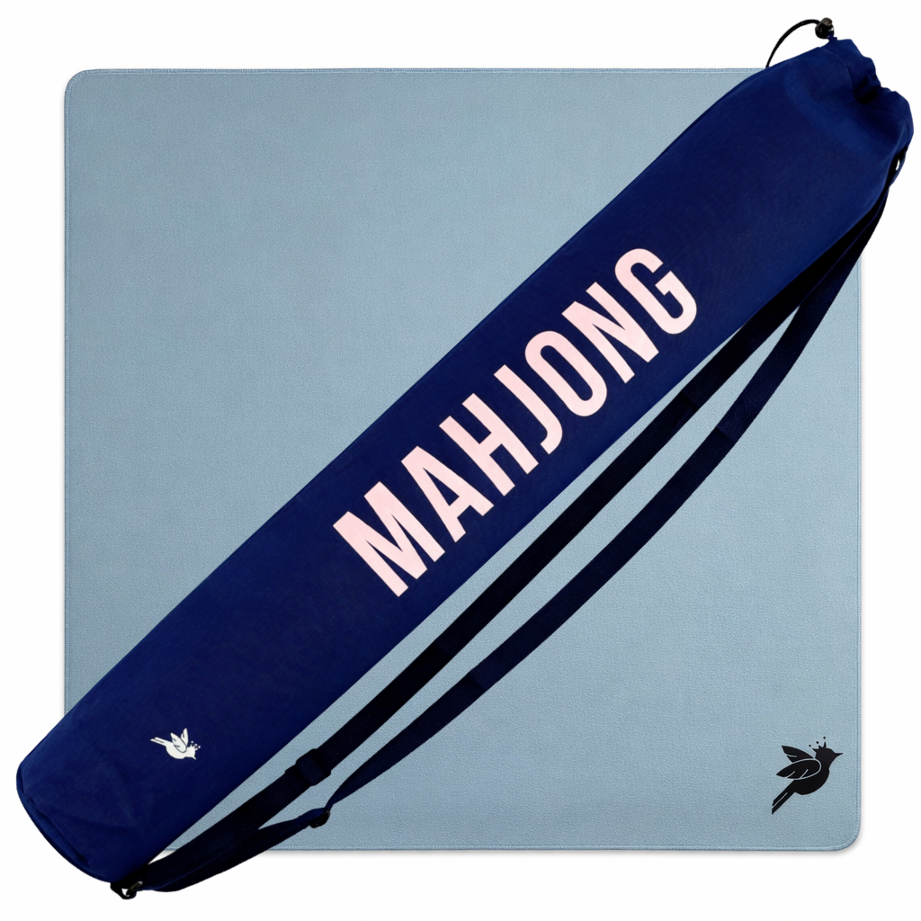 Mahjong Mat with Carrying Bag | Mahjong Mat Storage Bag Set