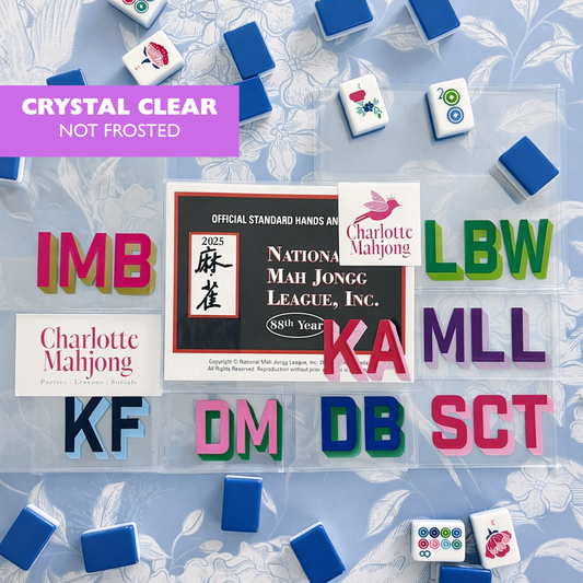 Mahjong Card Protector for NMJL Card | Clear Mahjong Card Cover Sleeve