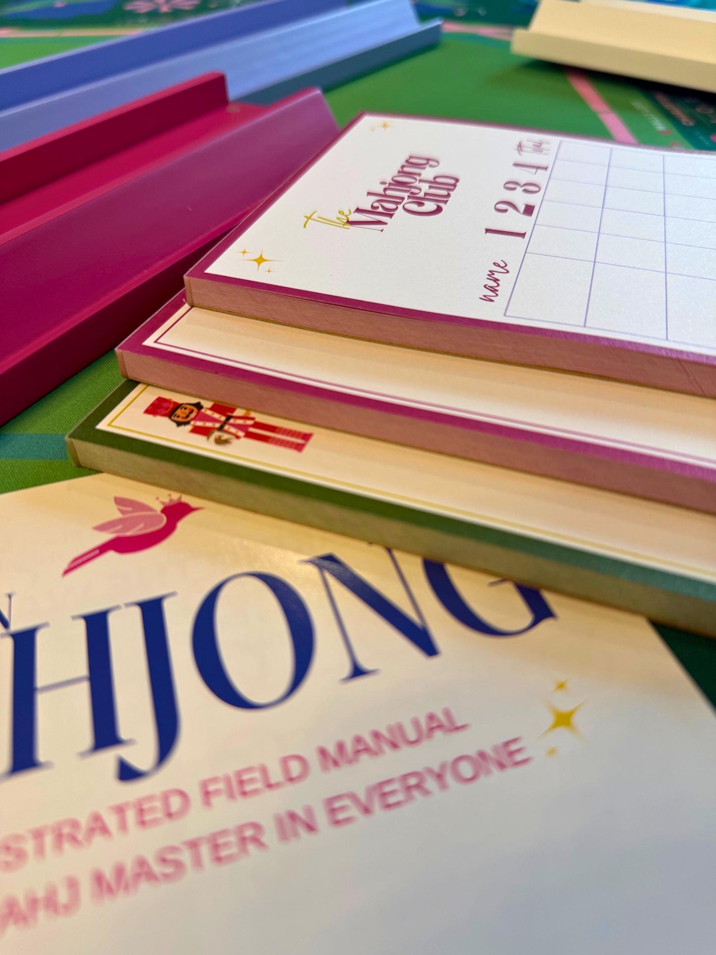 Mahjong Cheeky Notepad - Real Mahj Girls Expose